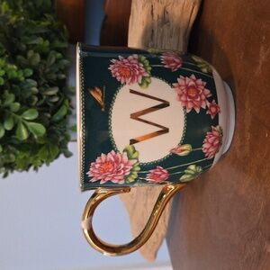 W Letter Lou Rota Nature Mugs